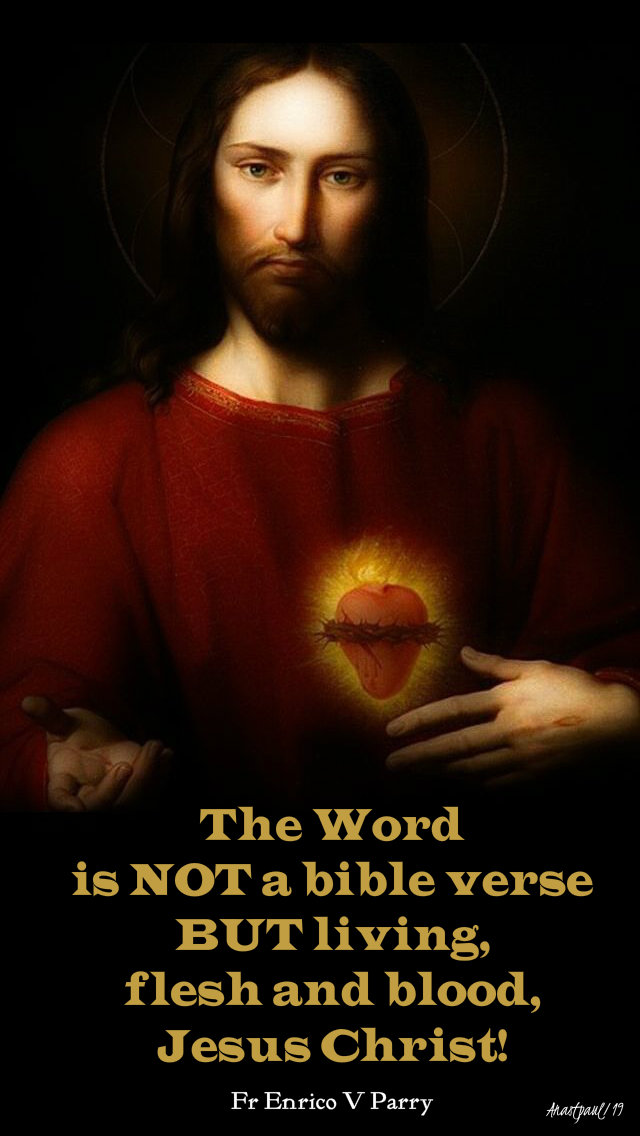 the word is not a bible verse - fr enrico 9 may 2019.jpg