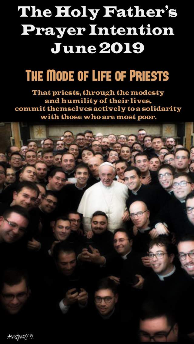 pope francis prayer intention june 2019