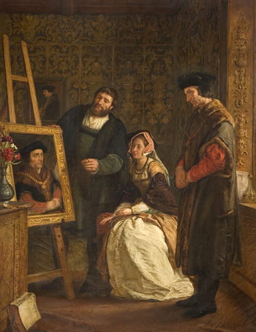 St Thomas More - Holbein's Studio, 1861..jpg