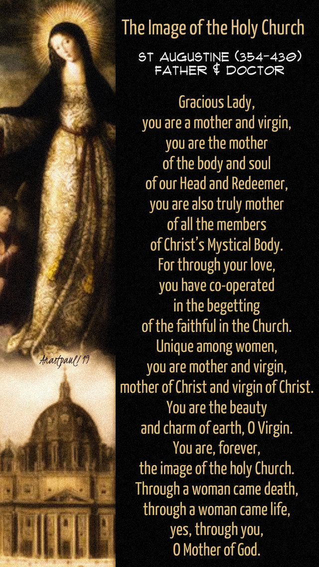 the image of the holy church - st augustine - 10 june 2019 - mary mater ecclesiae mother of the church.jpg