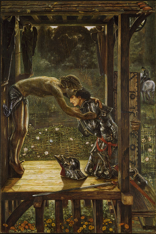 512px-Edward_Burne-Jones_-_The_Merciful_Knight. st john gualbert - wow!jpg.jpg