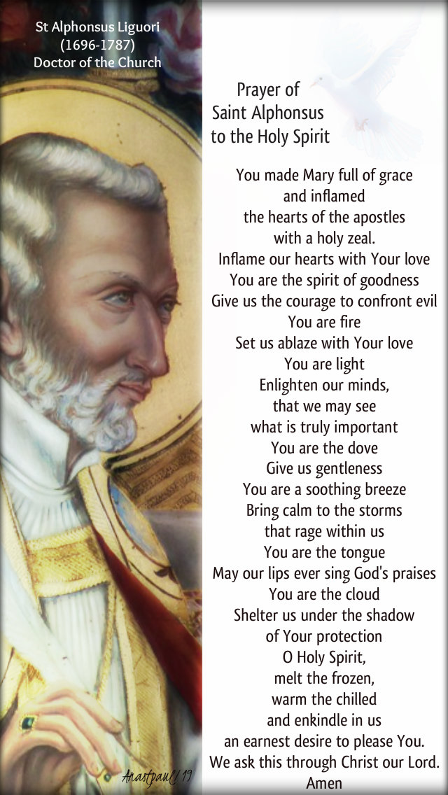 prayer to the holy spirit by st alphonsus liguori 1 aug 2019.jpg