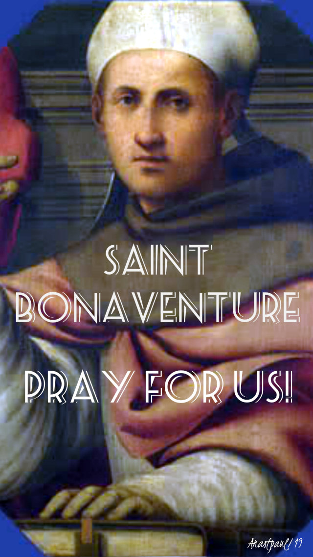 st bonaventure pray for us 15 july 2019