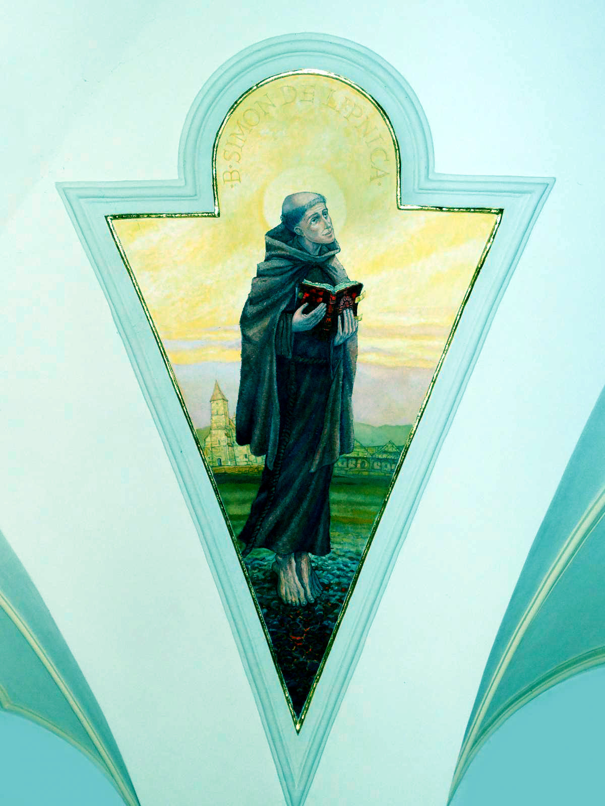 st simon in mural