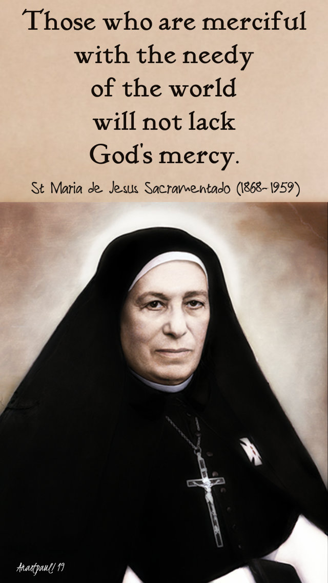 those who are merciful - st maride de jesus scramenntado 30 july 2019.jpg