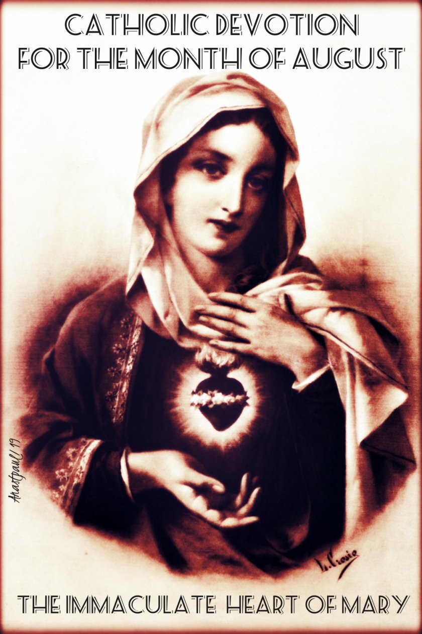 AUG DEVOTION THE IMMACULATE HEART 1 AUG 2019