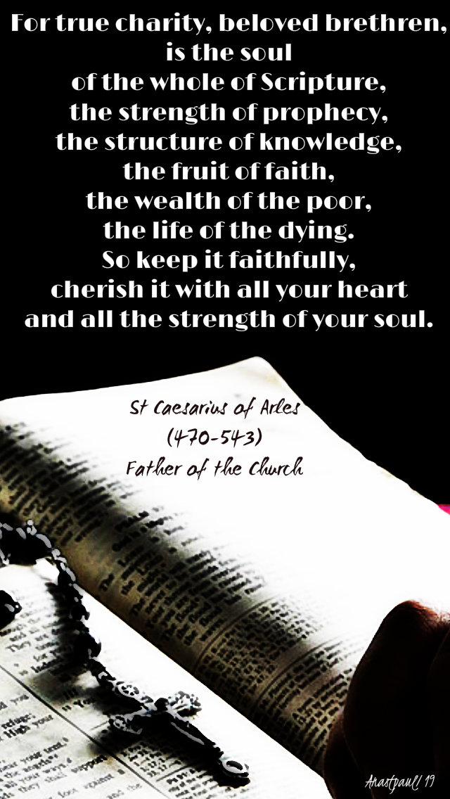 for true charity is the soul of all scripture-st caesarius of arles 27 aug 2019 memorial.jpg