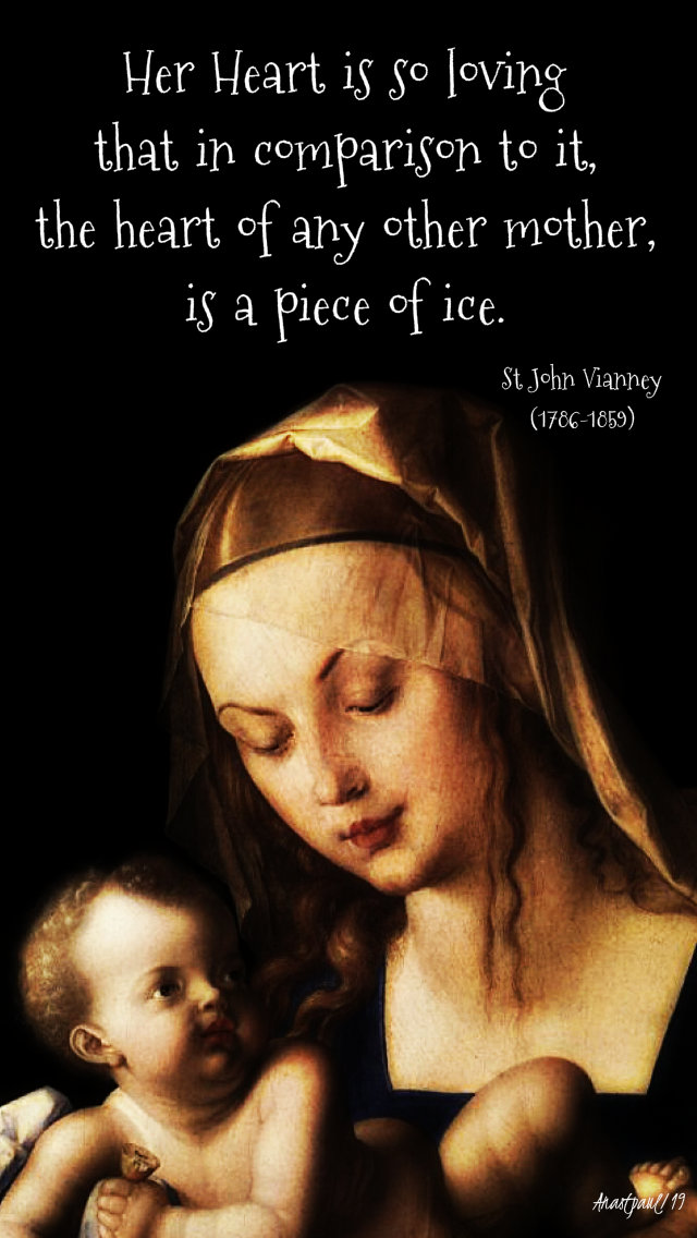 her heart is so loving - st john vianney 3 aug 2019
