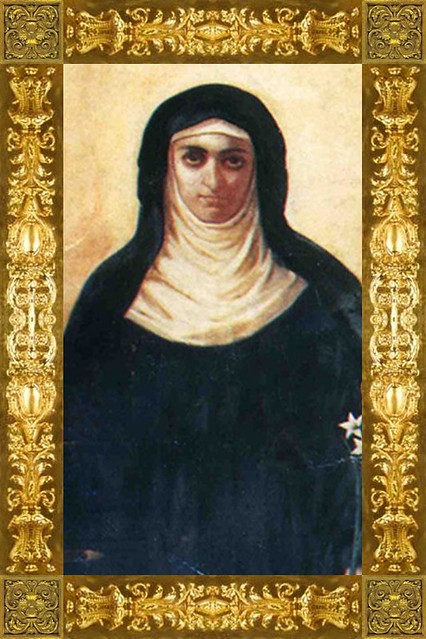 st clare of montefalco portrait