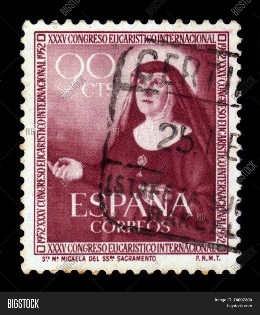 st maria michaela stamp