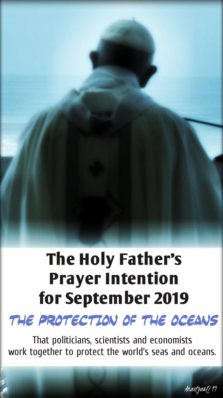 the holy fathrs prayer inetntion sept 2019 1 sept 2019