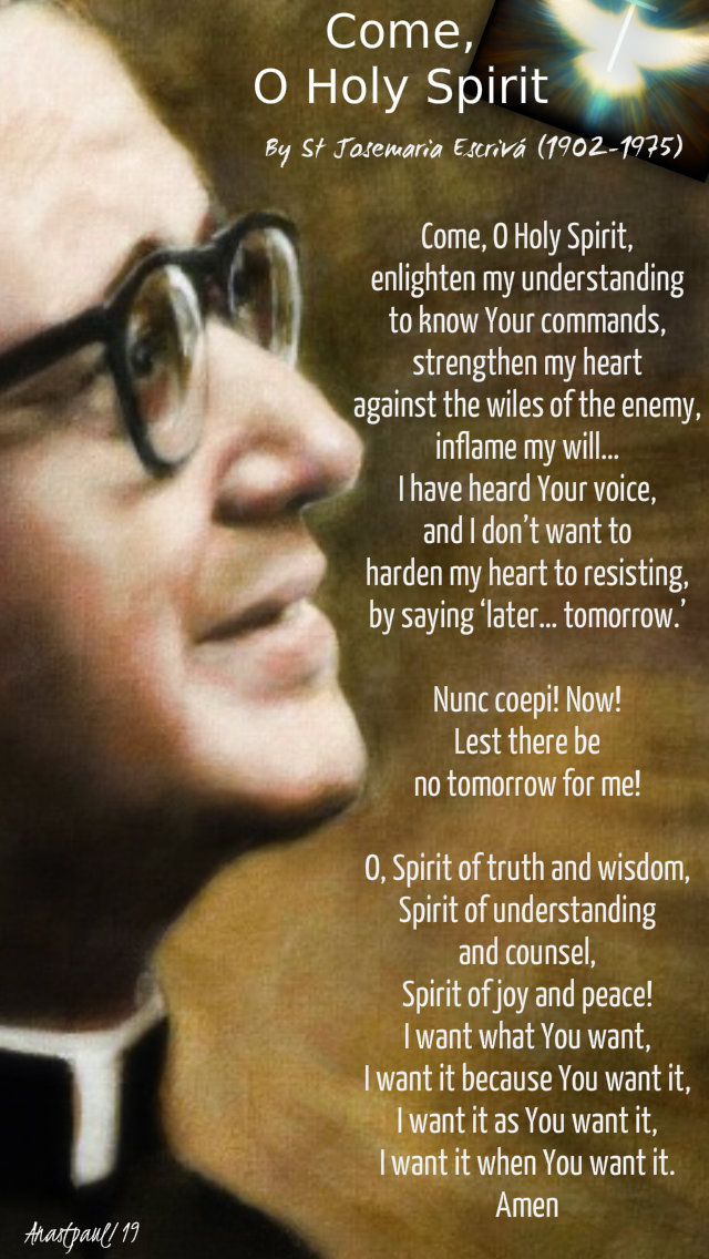 come o holy spirit st josemaria escriva 10 sept 2019.jpg