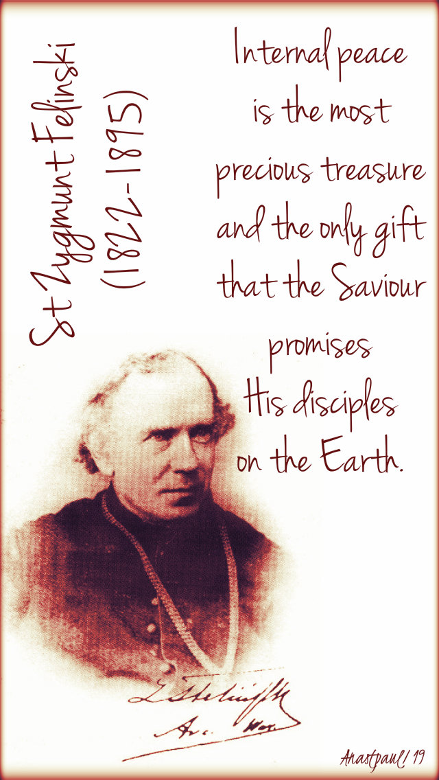 internal peace - st zygmunt felinski 17 sept 2019