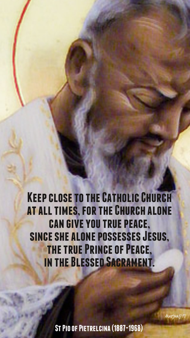 Catholic Sayings And Quotes Catholic Quote Of The Day #love