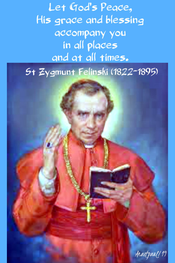 let god's peace - st sygmunt felinski 17 sept 2019