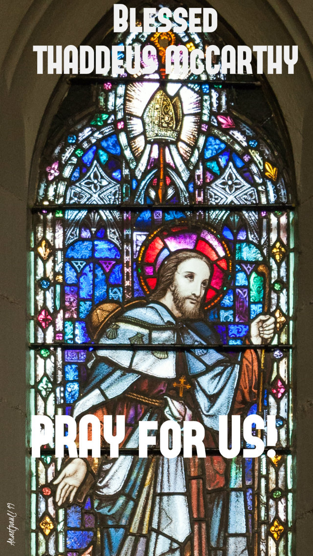 bl thaddeus mccarthy pray for us 25 oct 2919