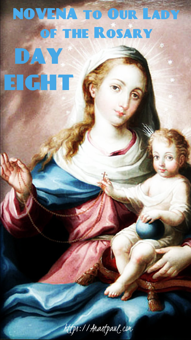 day eight novna to our lady of the rosary 5 oct 2019