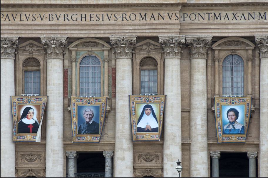 JOHN HENRY CANONISATION TAPESTRY NEWMAN 13 OCT 2019