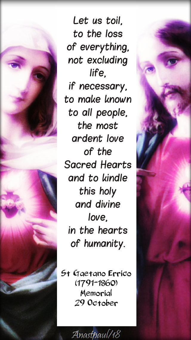 let us toil to the loss of everything - st gaetano errico 29 oct 2019.jpg