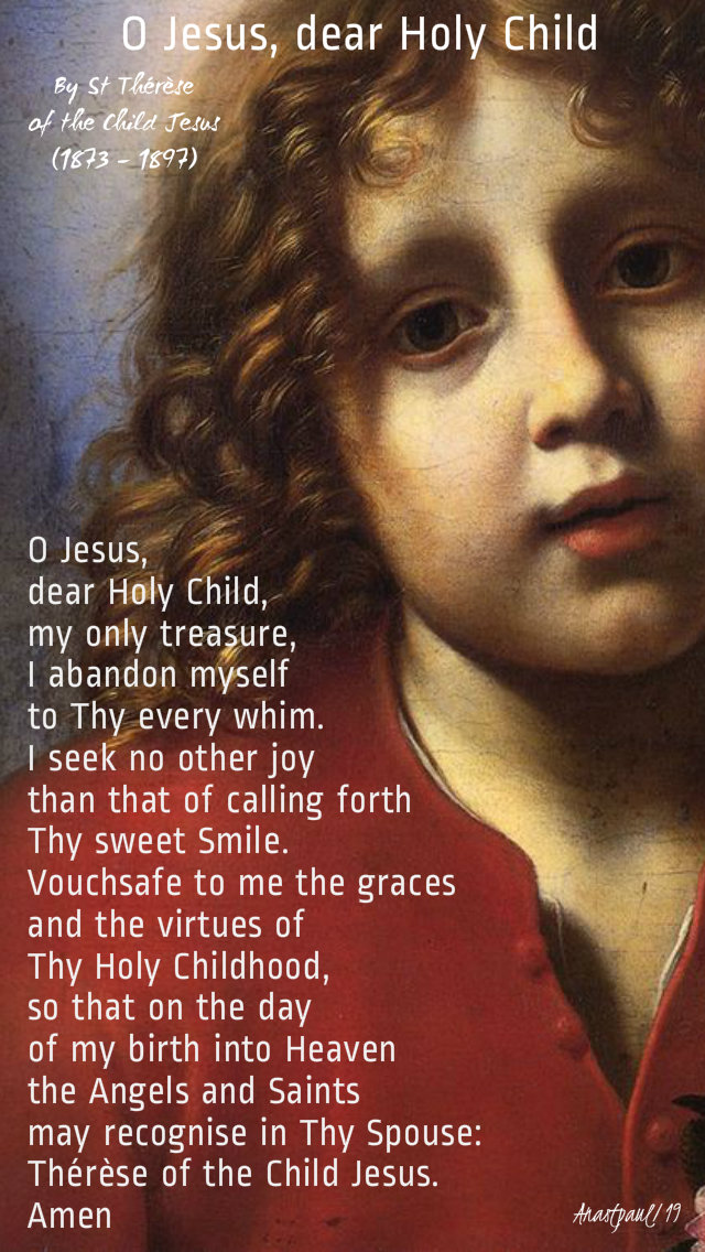 o jesus dear holy child by st therese of the child jesus 1 oct 2019.jpg