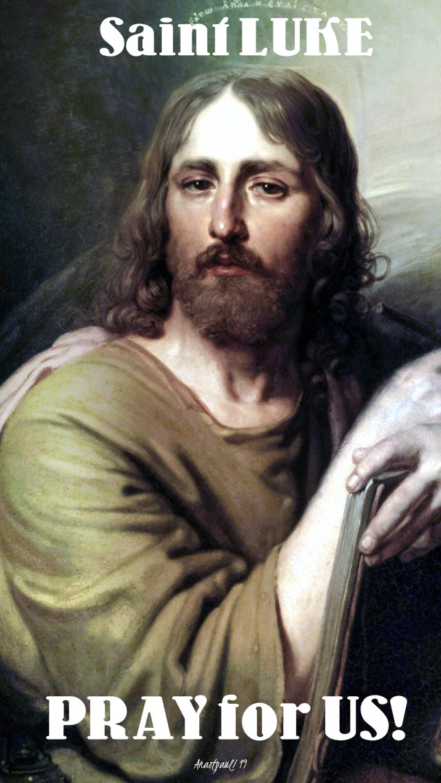 st luke pray for us 18 oct 2019.jpg