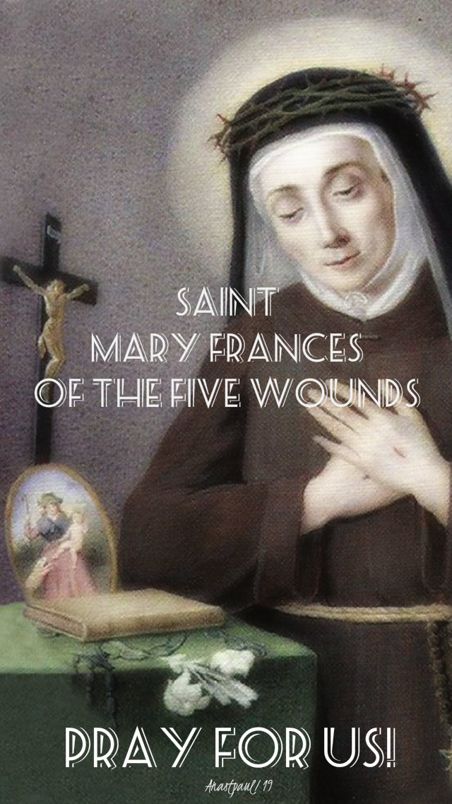 st mary frances of the five wounds pray for us 6 oct 2019.jpg