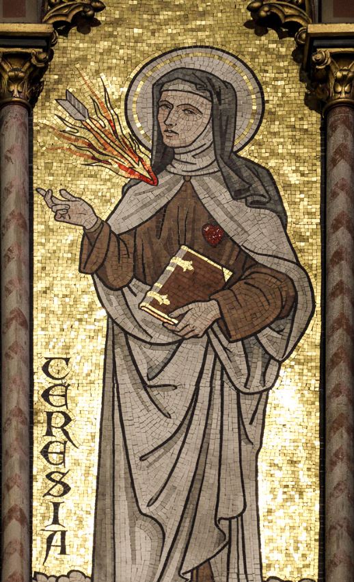 st teresa mosaic