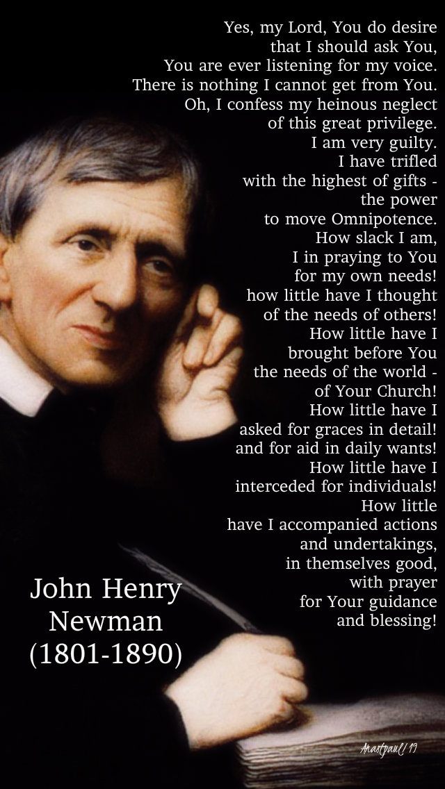 yes my lord you do desire - on prayer - luke 11 10 ask and you willl receive -10 oct 2019