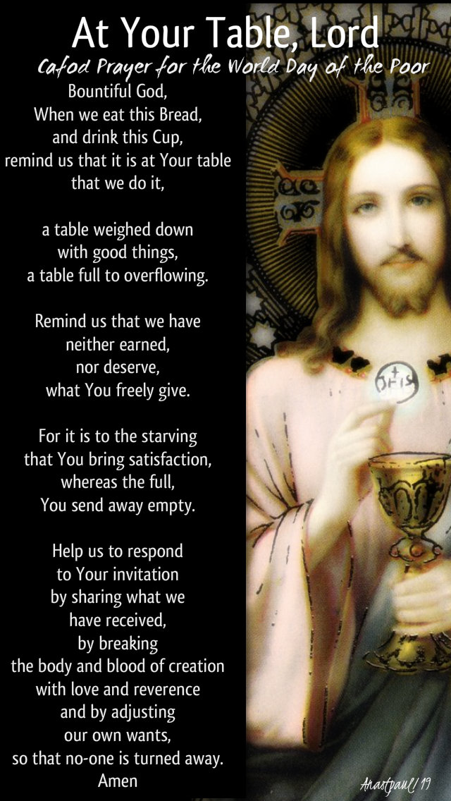 at your table lord - cafod prayer for the world day ofthe poor 17 nov 2019.jpg
