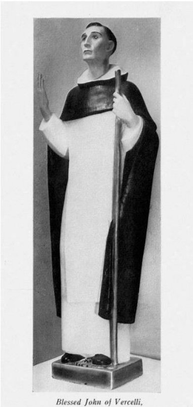 bl john of vercelli - statue