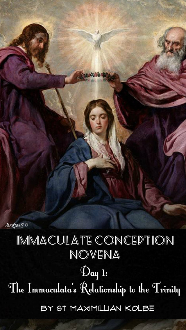 DAY ONE IMM CONCEPTION NOVENA - ST MAXIMILLIAN KOLBE - TRINITY 1 DEC 2019