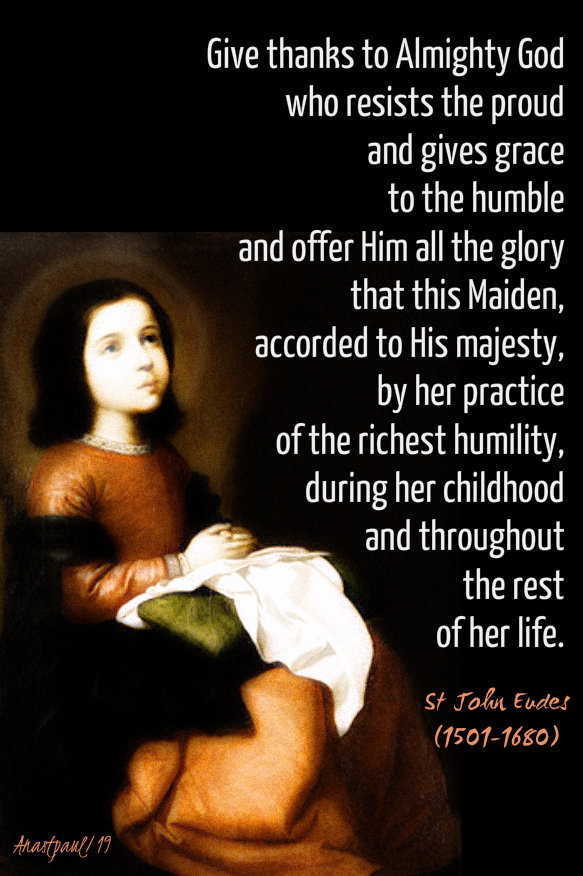 give thanks to almight god who resists the proud - preeentation of mary 21 nov 2019.jpg