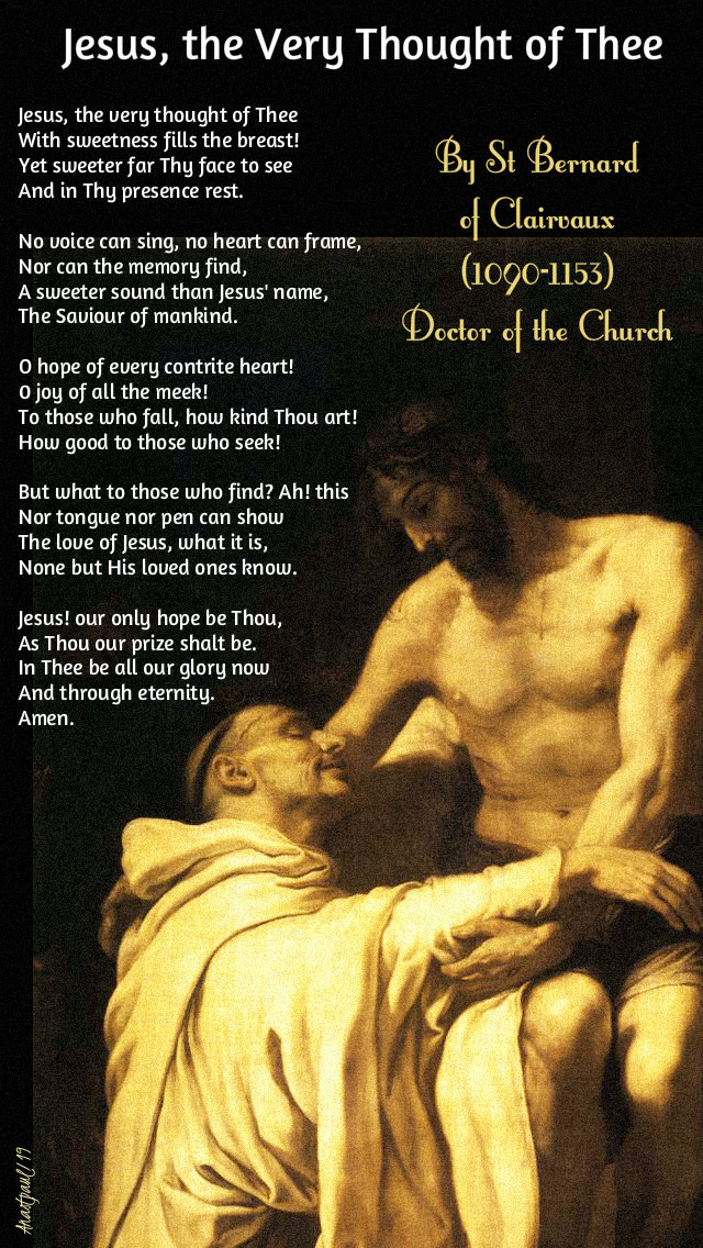 jesus the very thought of thee by st bernard - 13 nov 2019 mem of all cistercian saints.jpg