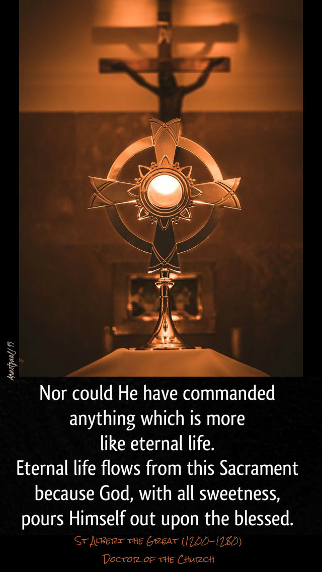 nor could he have commanded anything - st albert the great - eucharist 15 nov 2019.jpg