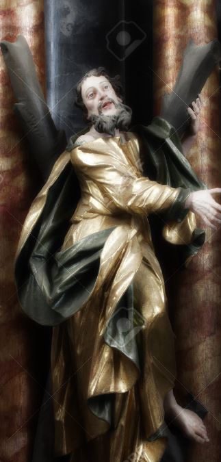 st andrew apostle statue snip