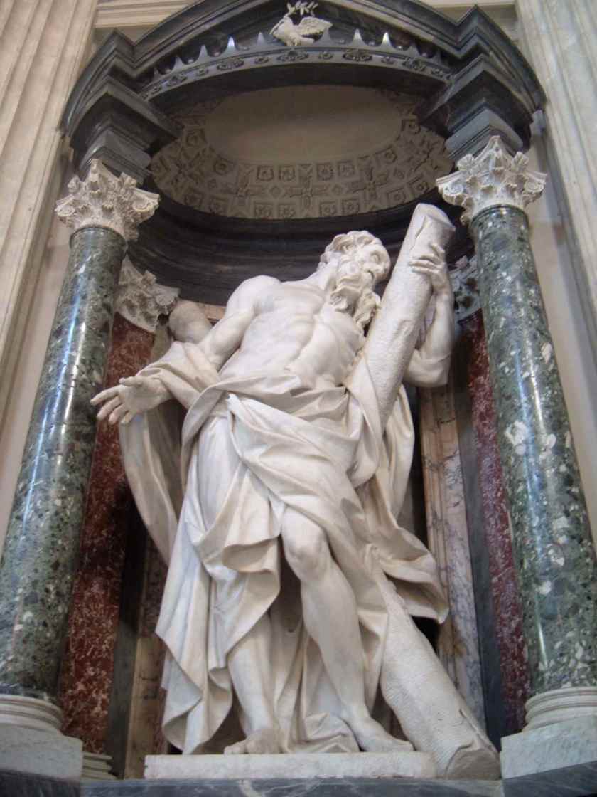 St-Andrew vatican statue