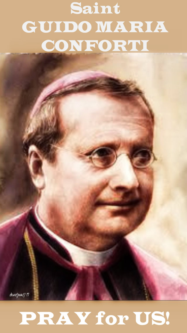 st guido maria conforti pray for us 5 nov 2019