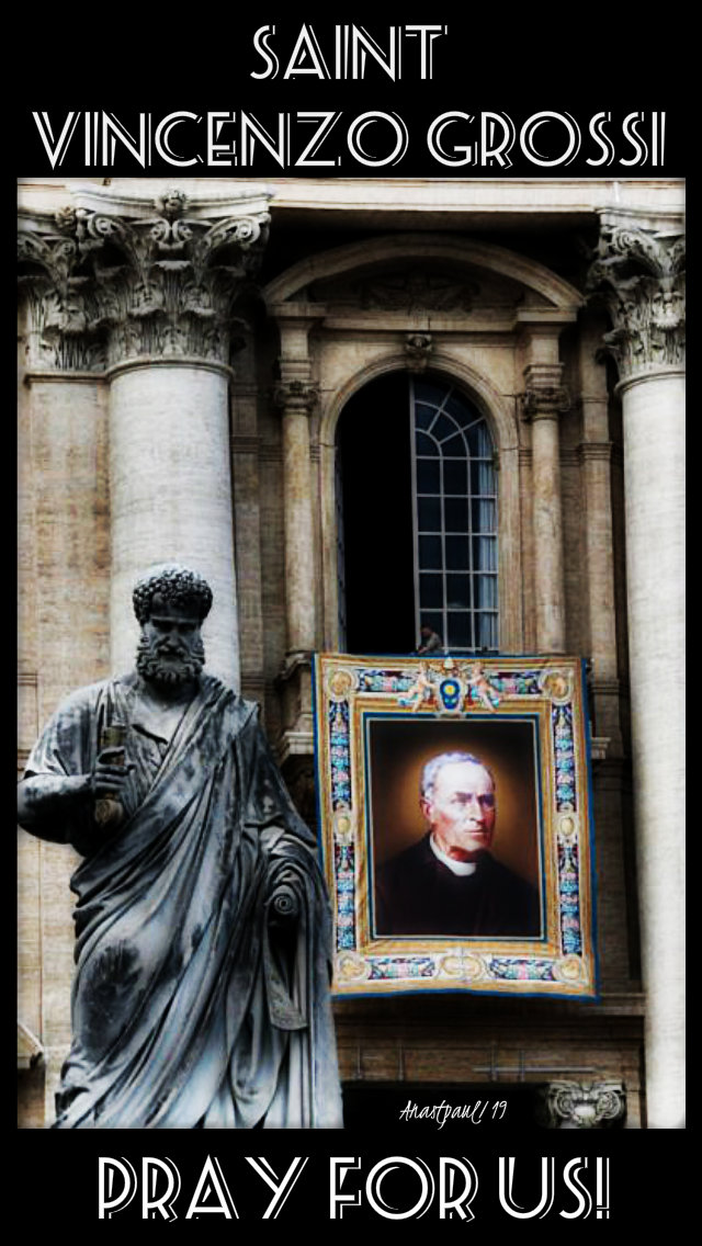 st vincenzo grossi pray for us 7 nov 2019