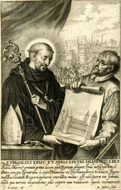 st virgilius with architect