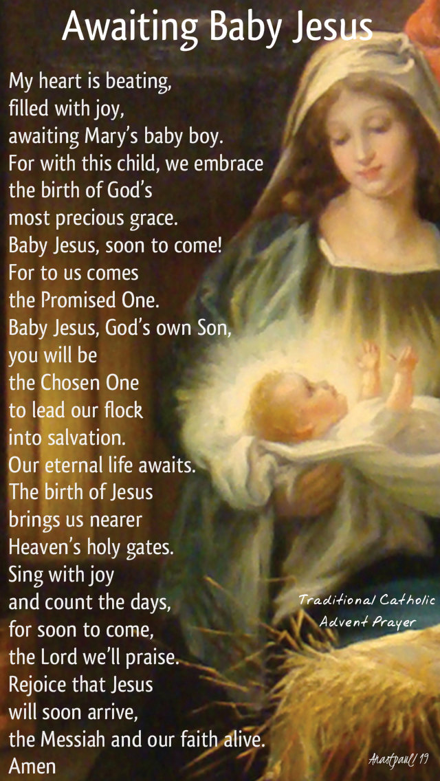 awaiting baby jesus - trad advent prayer - 19 dec 2019.jpg