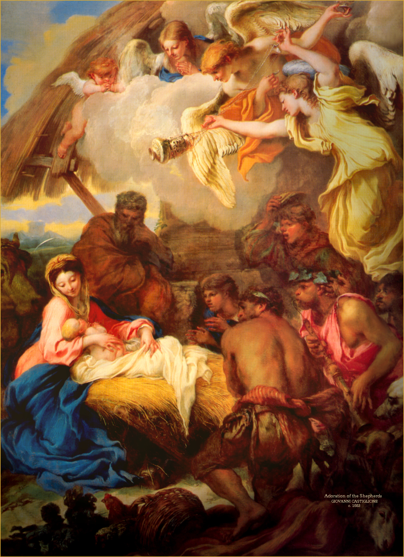 castiglione christmas nativity baby jesus shepherds christ.jpg