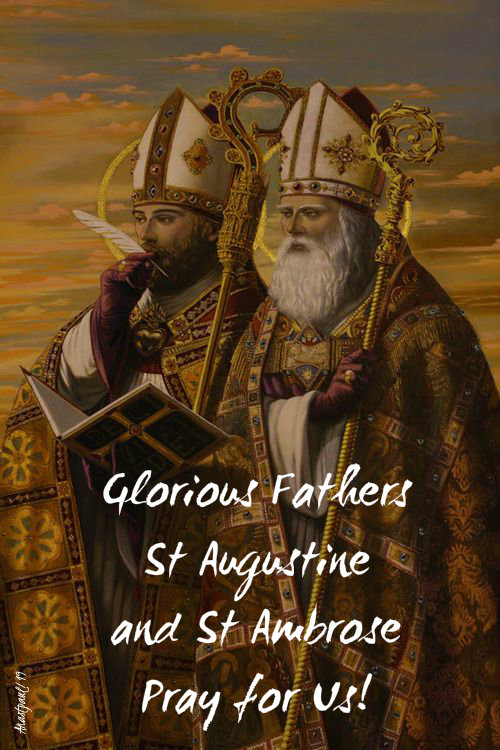 glorious fathers st augustine and ambrose pray for us 7 dec 2019.jpg