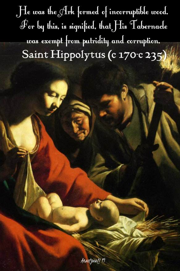 he was th ark formed of incorruptible wood - st hippolytus - imm conception 9 dec 2019.jpg