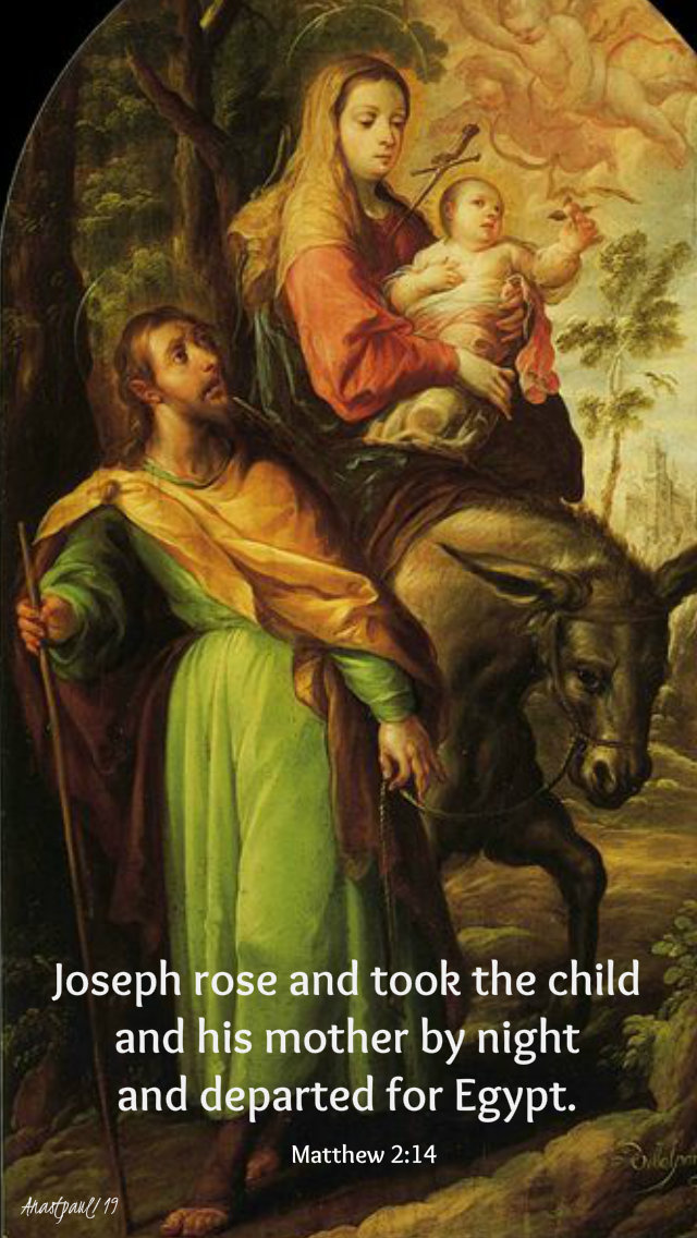 joseph rose and took the child and his mother - matthew 2 14.jpg