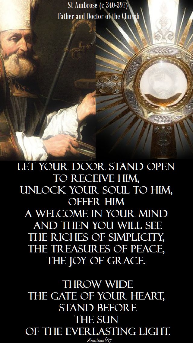 let-your-door-stand-open-st-ambrose-7-dec-2017 and 2019