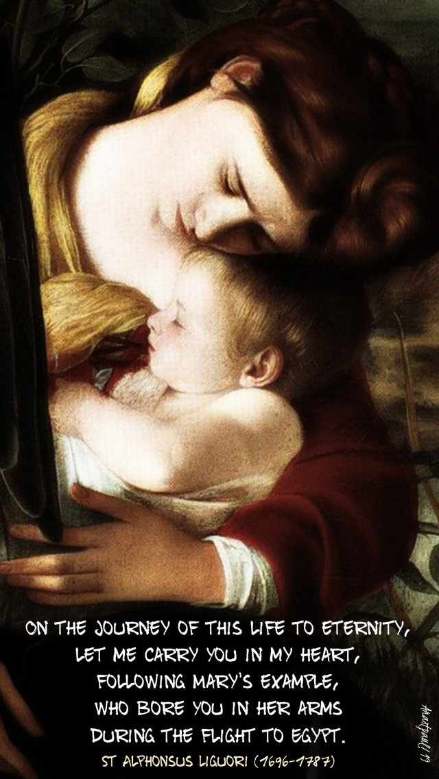 on the journey of this life to eternity - st alphonsus liguori 29 dec 2019 holy family feast no 2