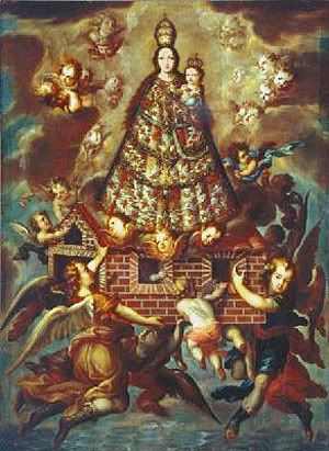 our lady of loreto artwork