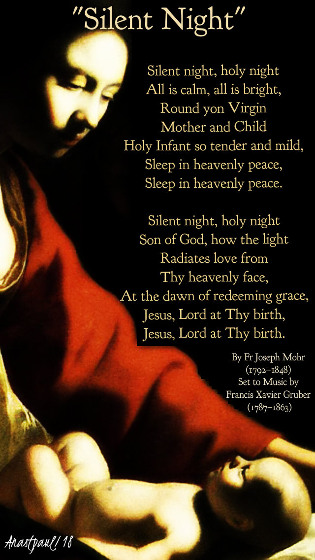Silent-Night-by-Fr-Joseph-Mohr-1792-1848-24-dec-2018 and 2019
