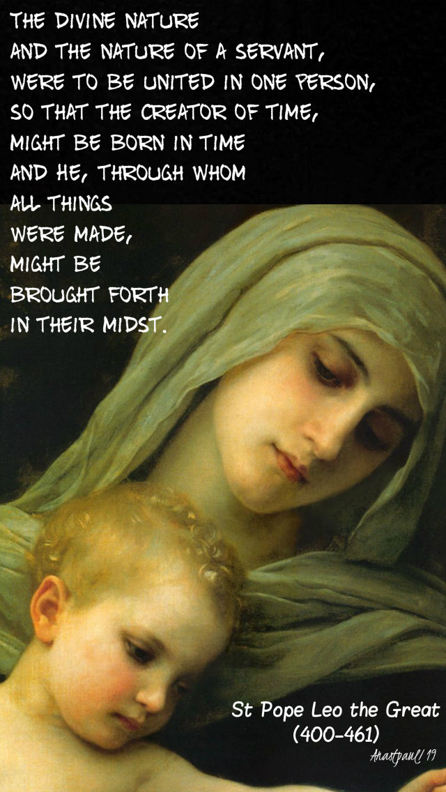 the divine nature and the nature of a servant - st pope leo the great 17 dec 2019.jpg