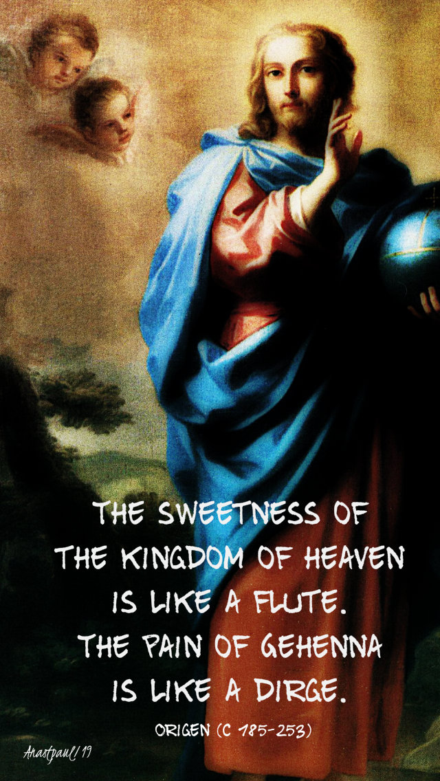 the sweetness of the kingdom of heaven is like a flute - origen matthew 11 17-13 dec 2019.jpg
